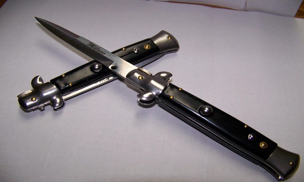 The History and Evolution of Italian Stiletto Thrusting Knife by