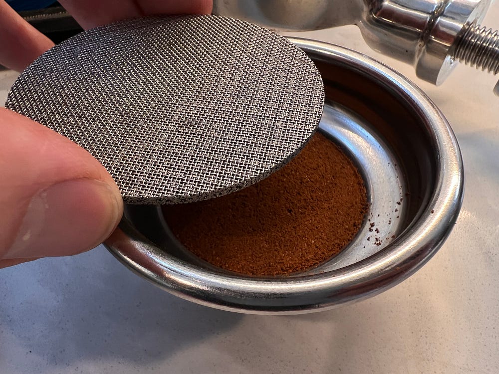 Modifying the Single Espresso Basket by Robert McKeon Aloe Towards