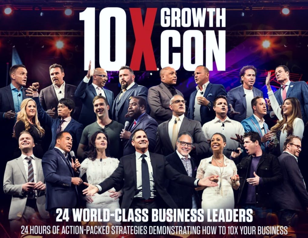 Day Two OF Even MORE Amazing Content And Value I Got From 10X Growth