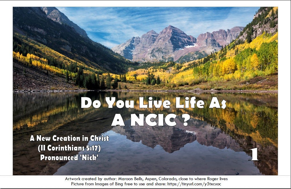 NCIC Message 1 Rogers Inspiration Books and Articles