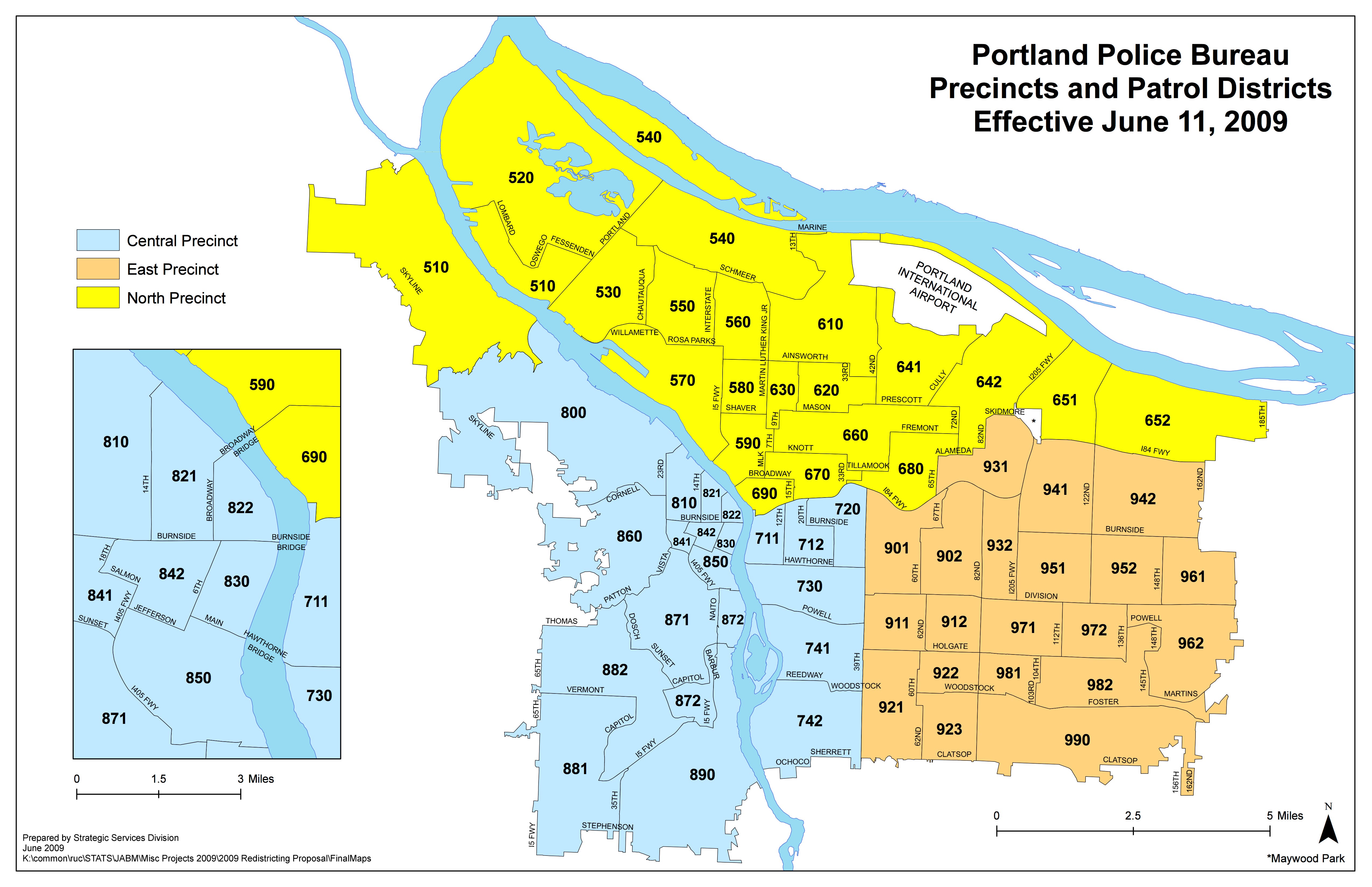 Multnomah County Zip Code Map Map