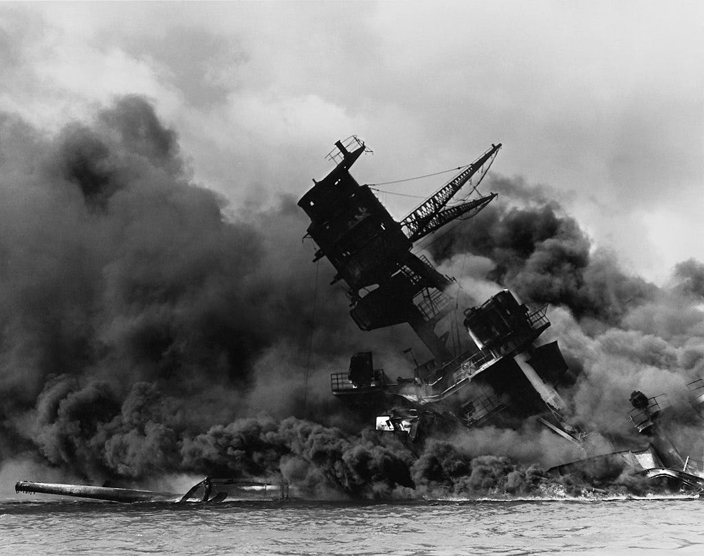 Pearl Harbor News in 1941. The lives of Americans were changed… by