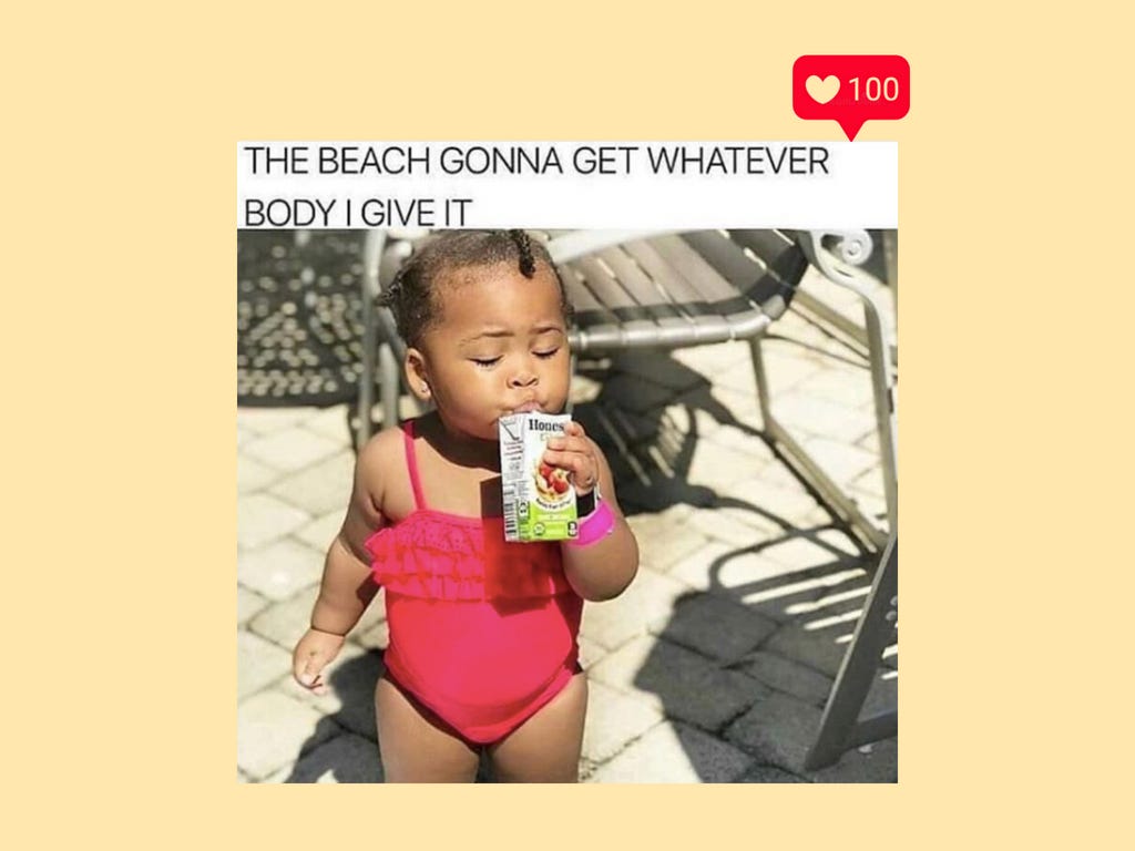 Barsch Seetang Erfahrung how to have a bikini body meme Rückzug