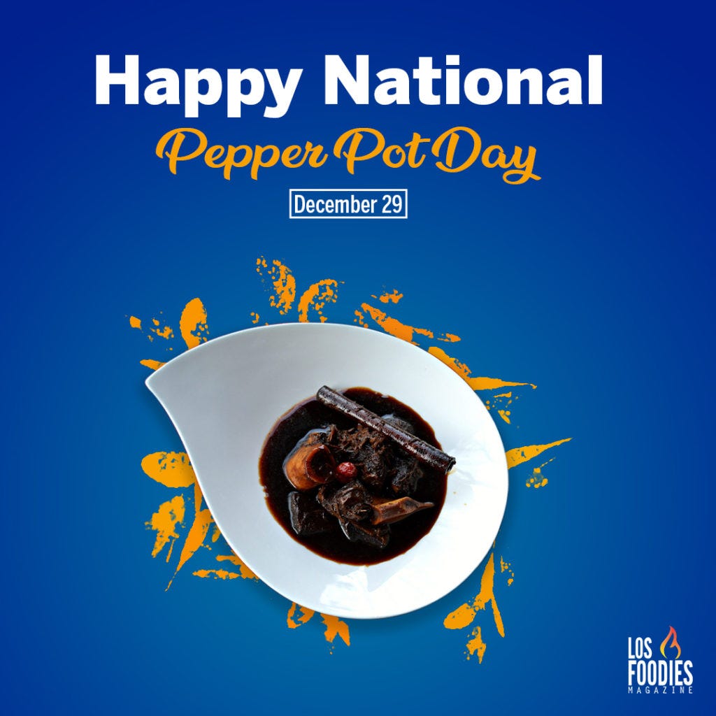 History, celebration, observance, and fun facts about pepper pot day