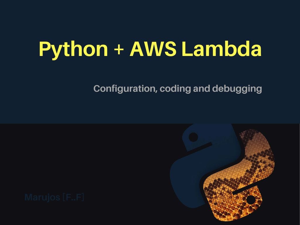 Python AWS Lambda. Index by Flávio Filipe Marujosx Medium