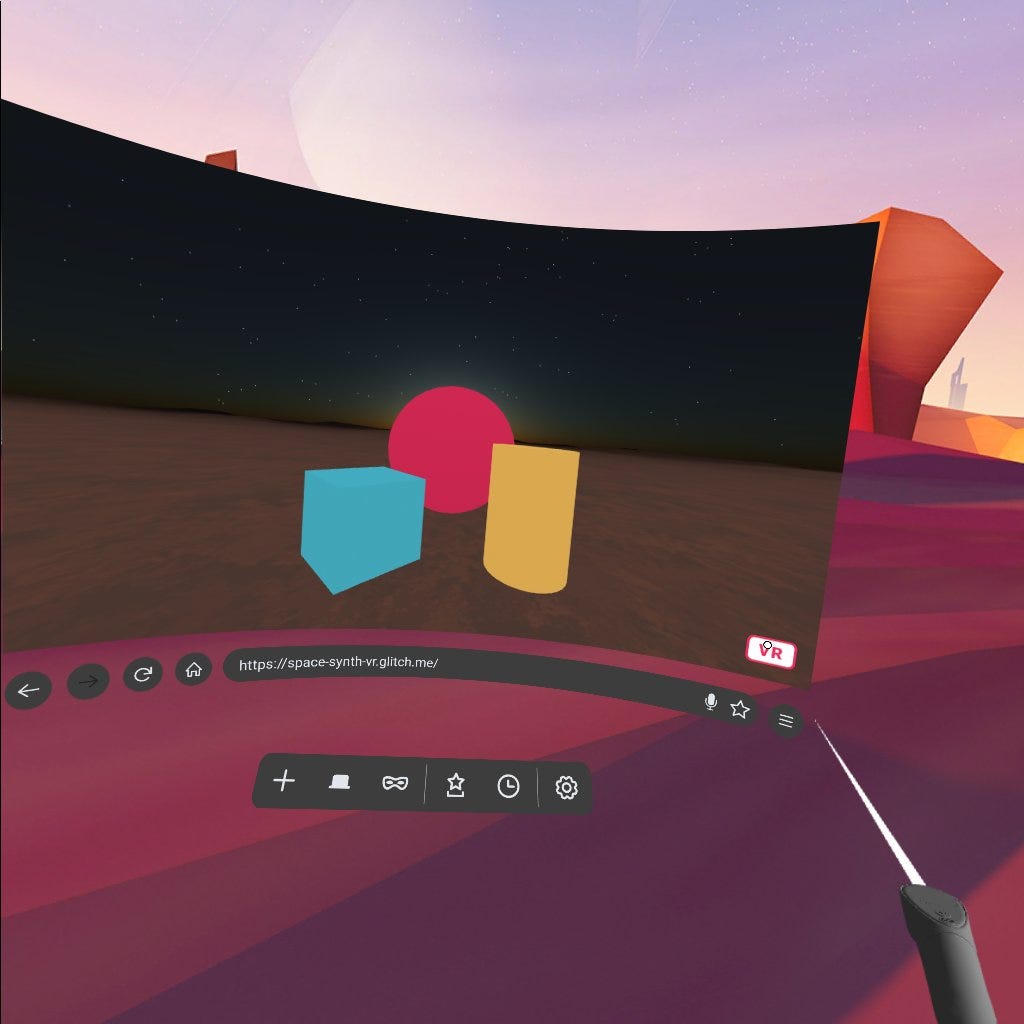 Creating A VR Audio/Visual Experience On the  With AFrame and Tone