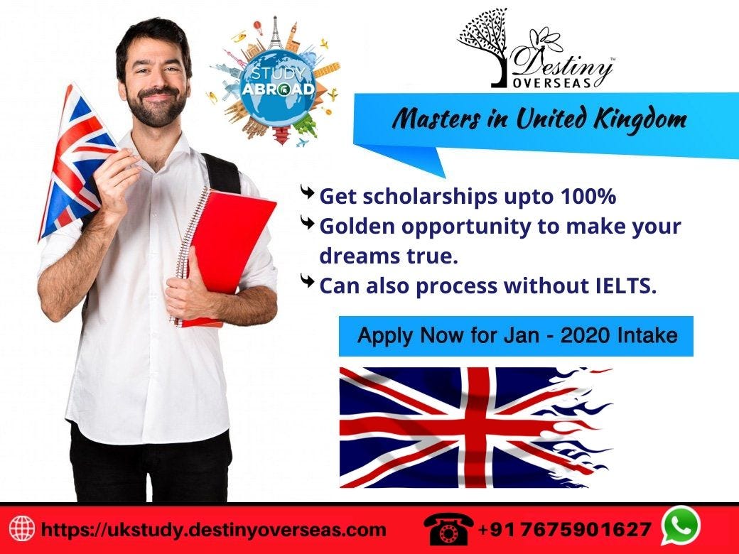 How do Indian students apply for scholarships to study in the UK? by Destiny Overseas Medium