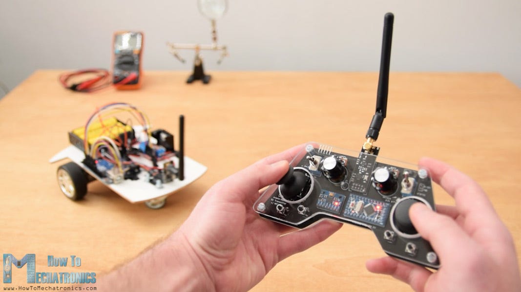 Beautiful ArduinoBased RC Transmitter by Jeremy S. Cook Medium