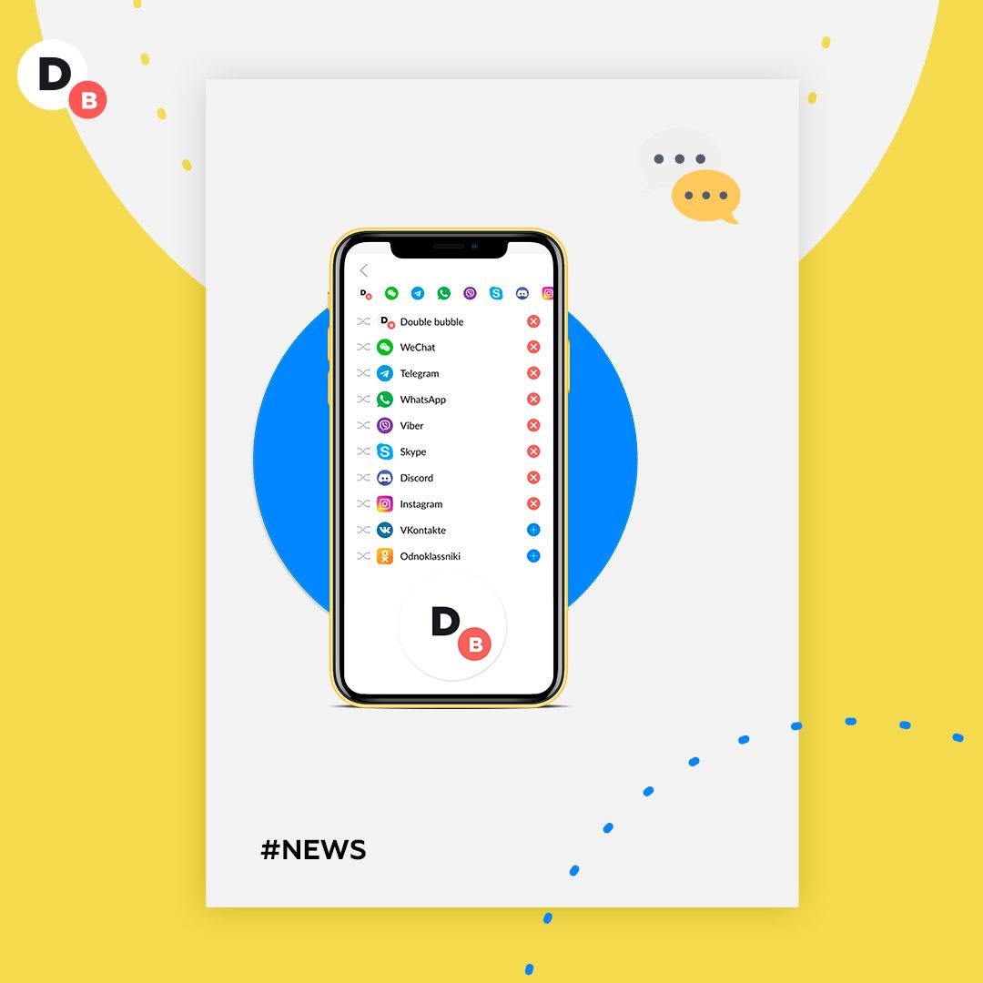 We created the best messenger for you💡 You can not only exchange