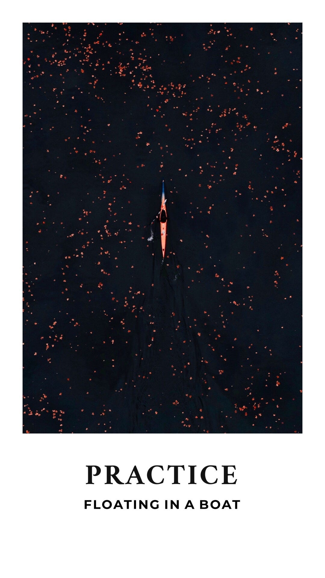 PRACTICE “Floating on a Boat”. (AUDIO) by Meditate Awake Medium