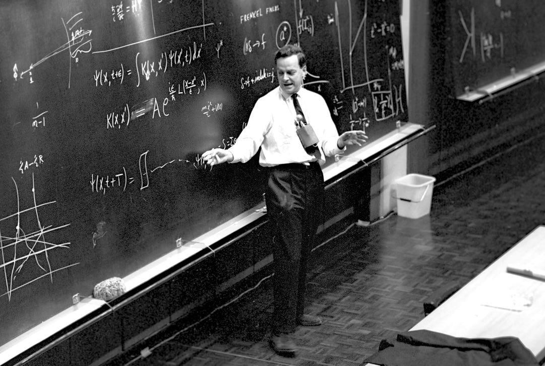 Richard Feynman on the Differences between Mathematics and Physics by