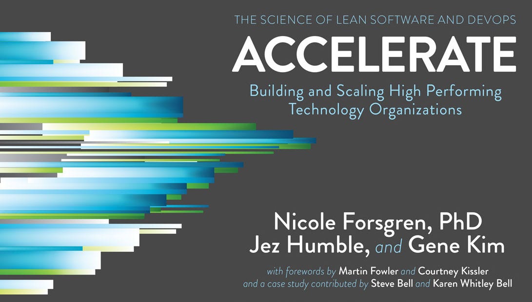 Book Review Accelerate. Thoughts and by