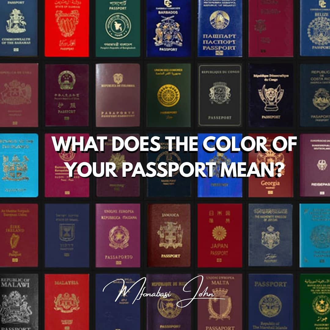 There Are Only Four Passport Colors in the World And Here’s What They