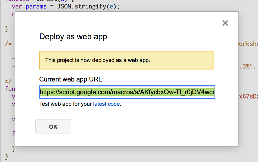 Build an dashboard with Google Sheets