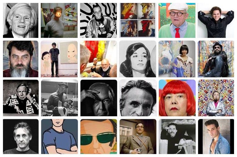 💥35+ Most Famous Pop Art Artists & Their Best Works Medium
