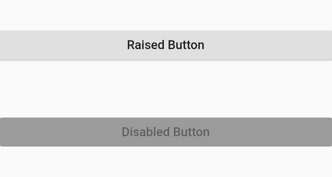 Flutter Raised Button in Detail. Understanding the RaisedButton class