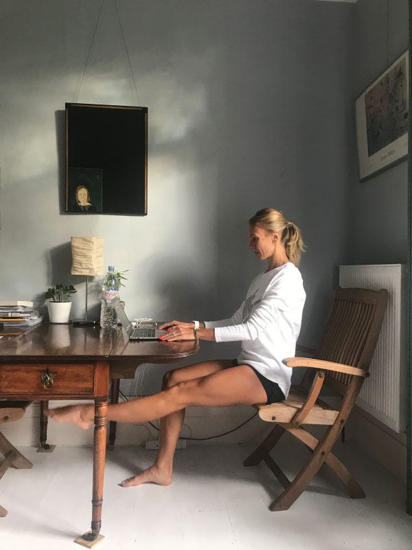 The Office Leg Workout. We’ve all been there — you’re sitting… by The Office Leg Workout. We’ve all been there — you’re sitting… by
