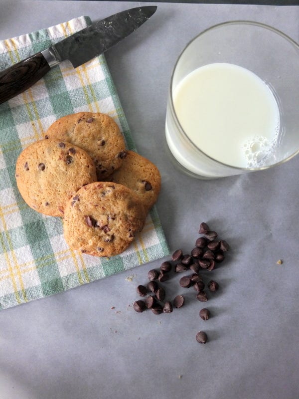 Chocolate Chip Icebox Cookies. These are homemade sliceandbake… by