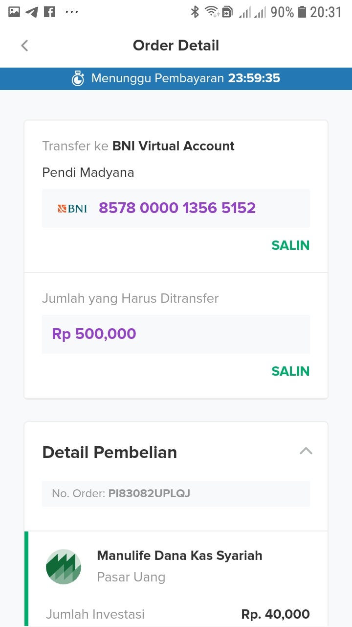 Eksplorasi UI metode pembayaran pada beberapa aplikasi