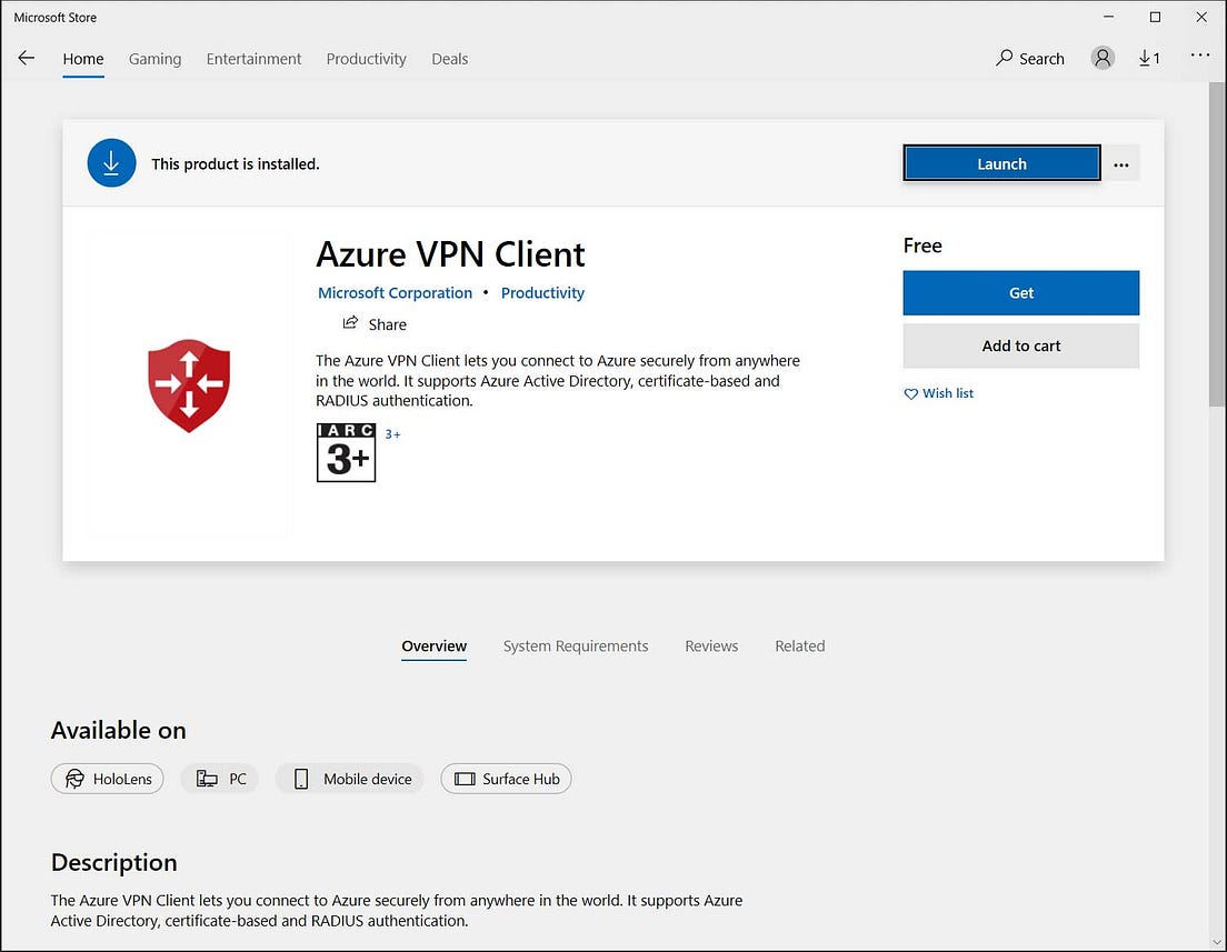 How to build a client VPN with Azure by Gavin Lewis Medium