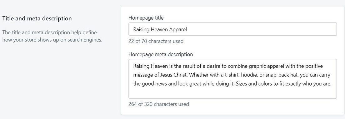 Alt Text and Meta Descriptions in Shopify by Theo Luciano Medium