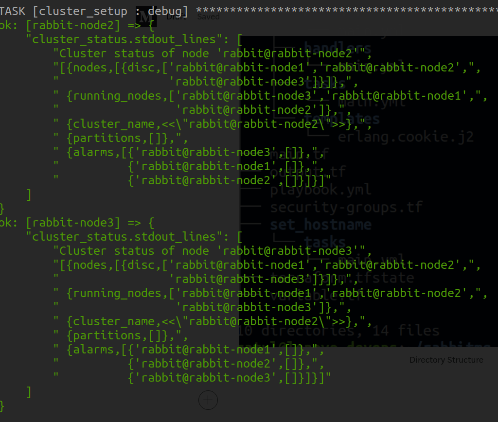RabbitMQ Cluster using Terraform and Ansible in AWS by