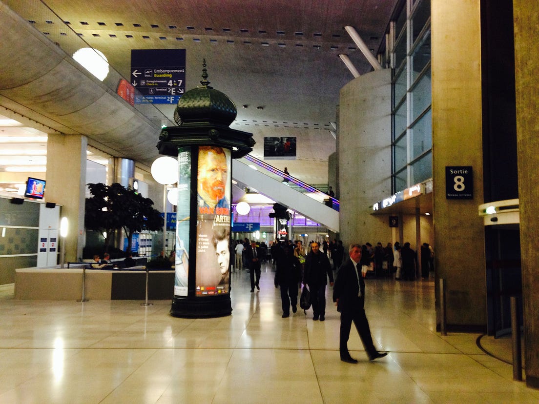 The Paris Charles De Gaulle (CDG) Arrival Experience — Terminals 2E and 2F by Eric from