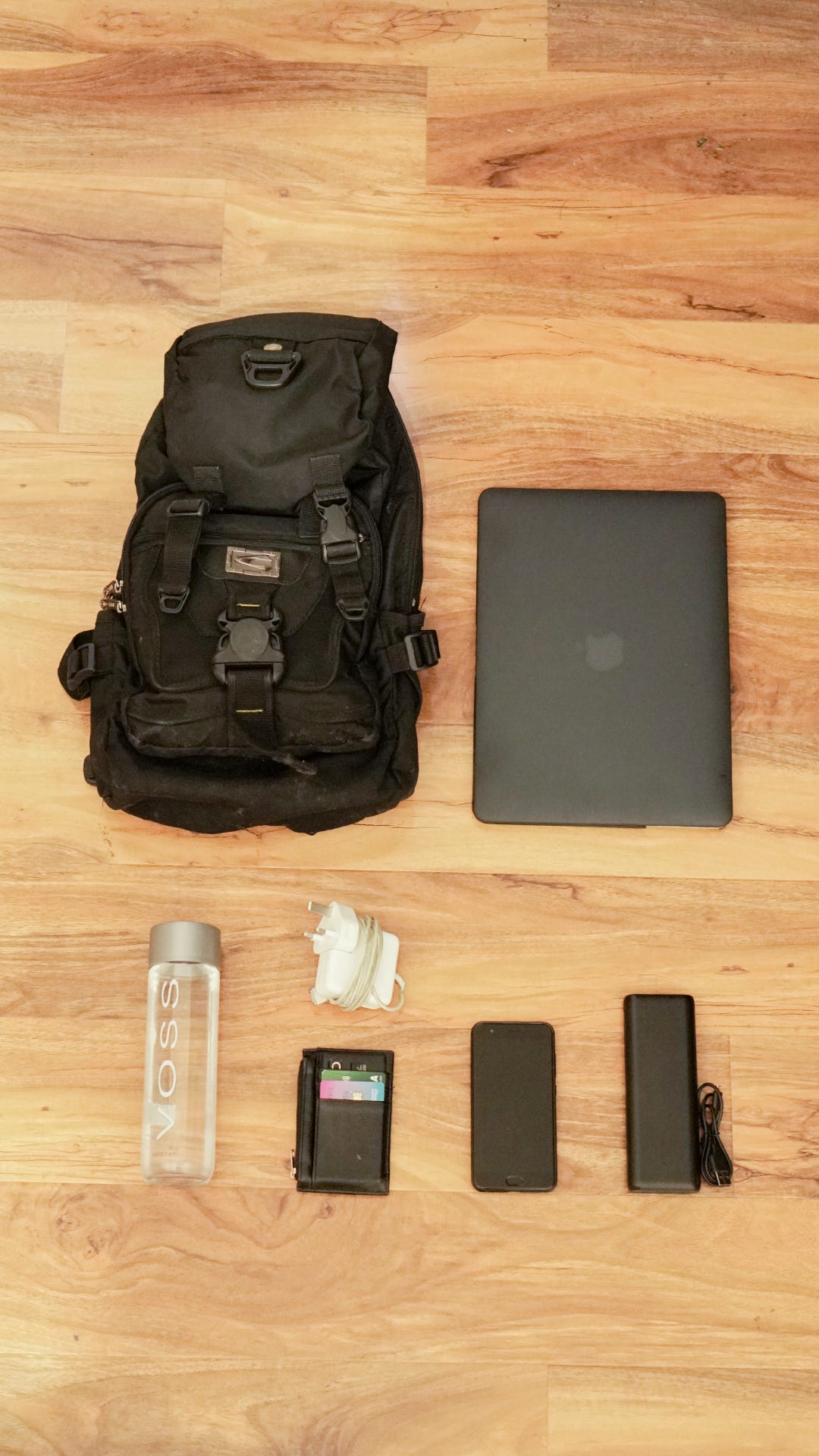 This is everything I own — fits into one backpack by