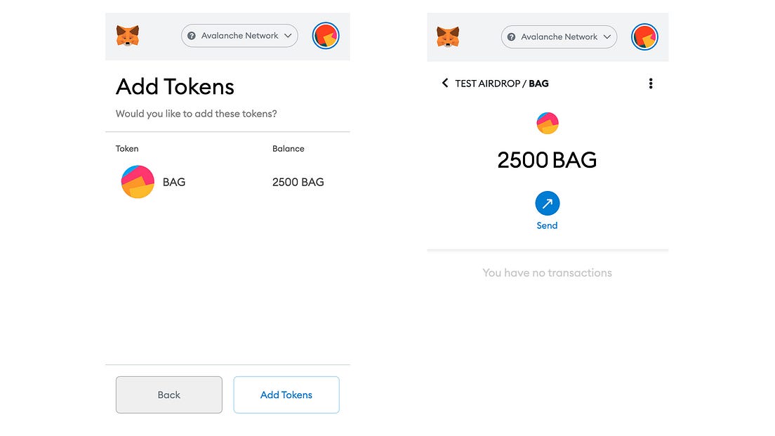 How to claim your BAG Airdrop!. WARNING the claiming period ends on