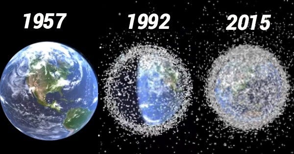 Is Space Junk A Problem?. Far over our heads, tens of thousands… by Is Space Junk A Problem?. Far over our heads, tens of thousands… by