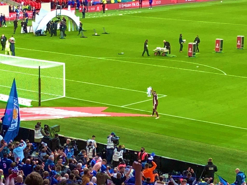 432 Days Later… Watching Leicester City win the FA Cup by David Bevan Medium