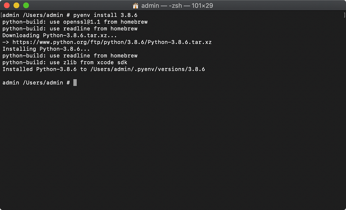 Install Multiple Python Versions on Mac by David