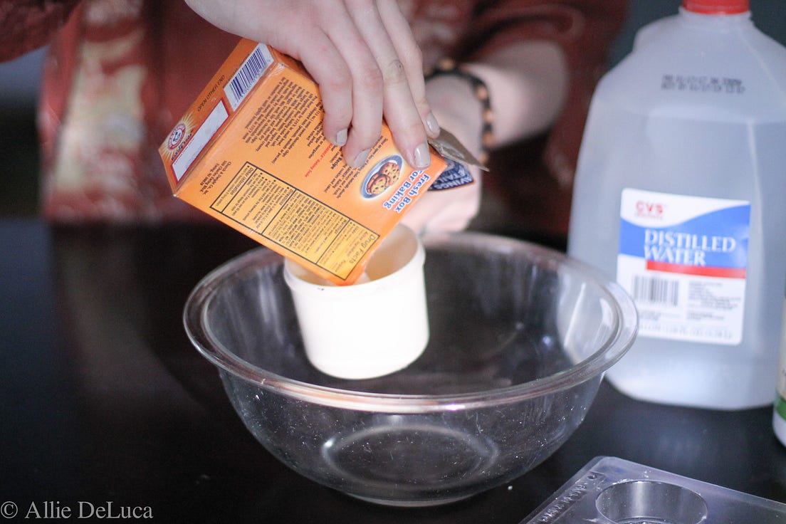 DIY Shower Steamers (& failed bath bombs..) by Allie DeLuca