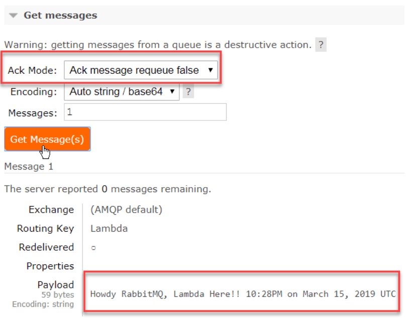 Publish to RabbitMQ from AWS Lambda by Curtis Strain