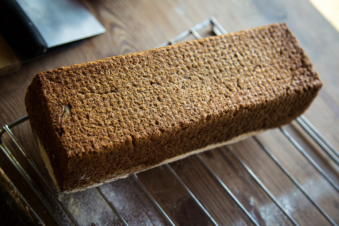 Fast No kneading Rye and Nut bread with 110 humidity. by Martin