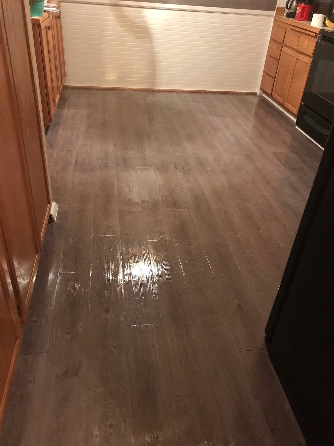 Coating Vinyl Plank with Polyurethane by Sara Gibson Medium