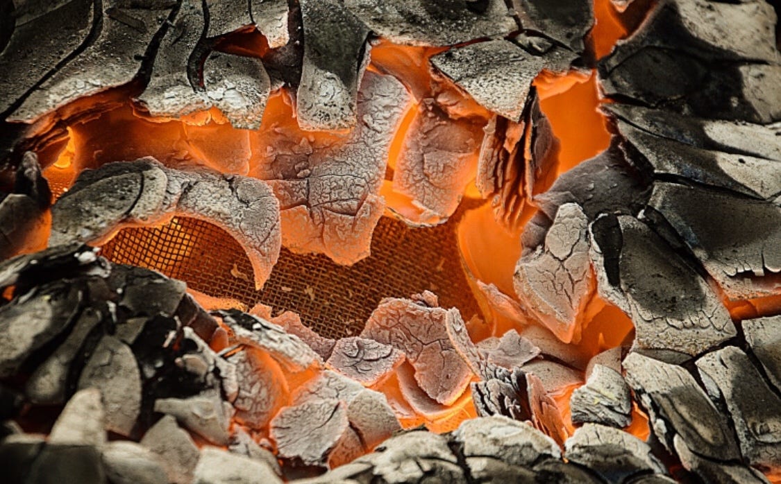 Burning Ember. Under the blanket of grey clouds, she… by Fierce Force