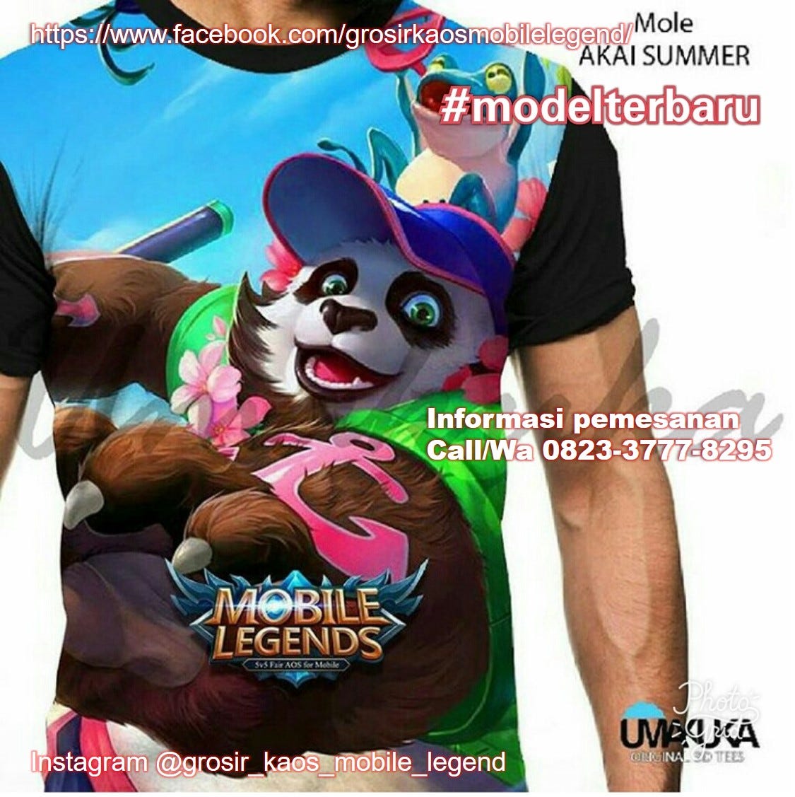 Harga Kaos Mobile Legend Desain Kaos Menarik