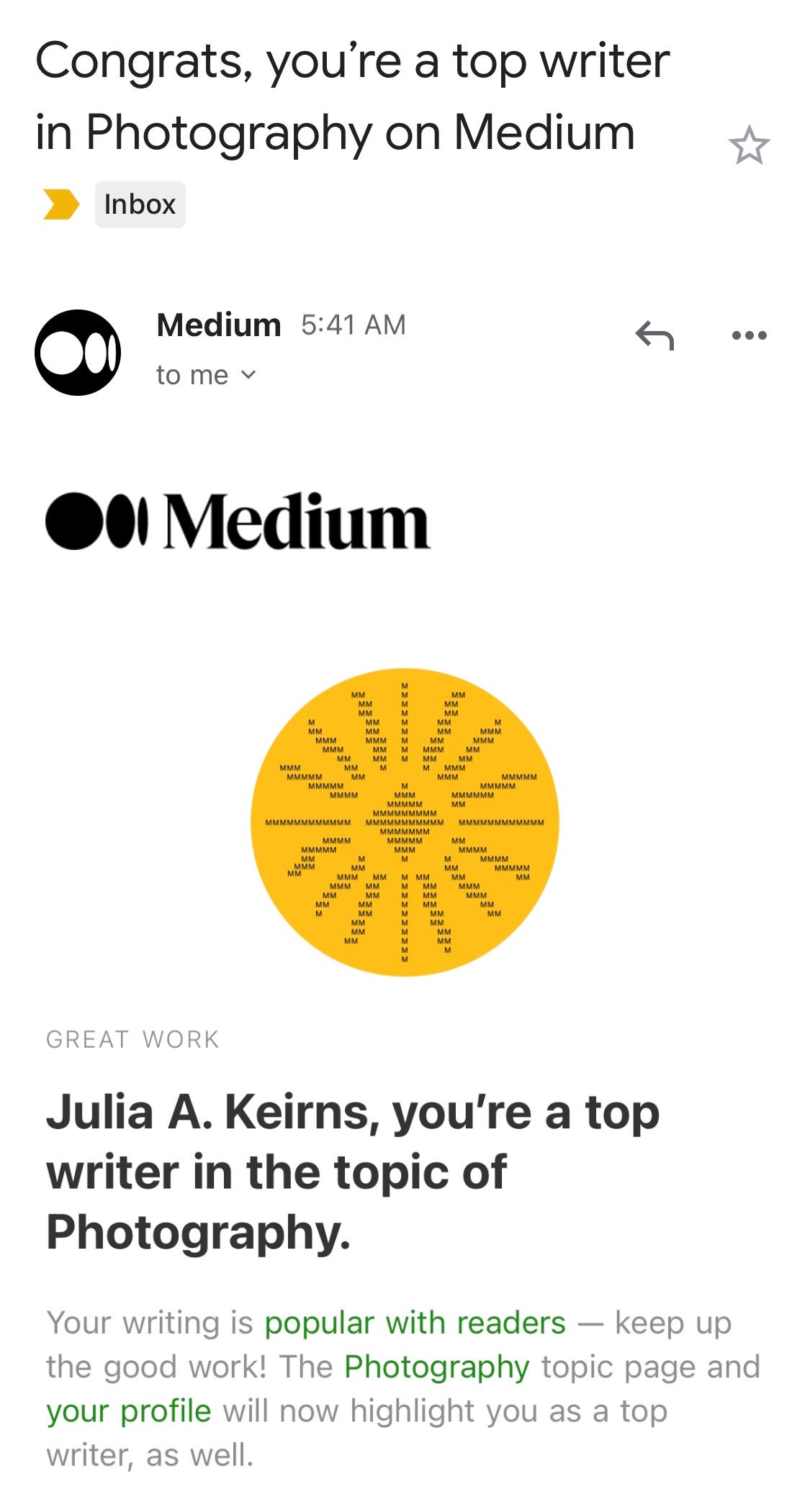 Top Writer in Photography Gain inspiration Medium