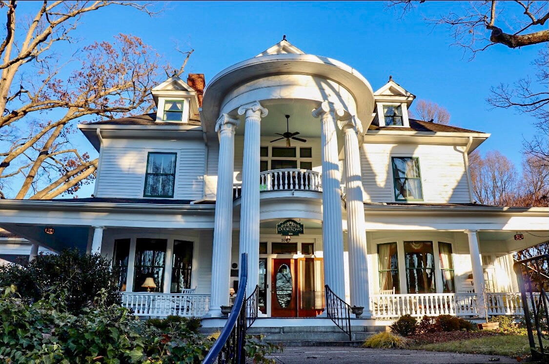 Double Oaks Bed & Breakfast. A historic jewel in Downtown Greensboro