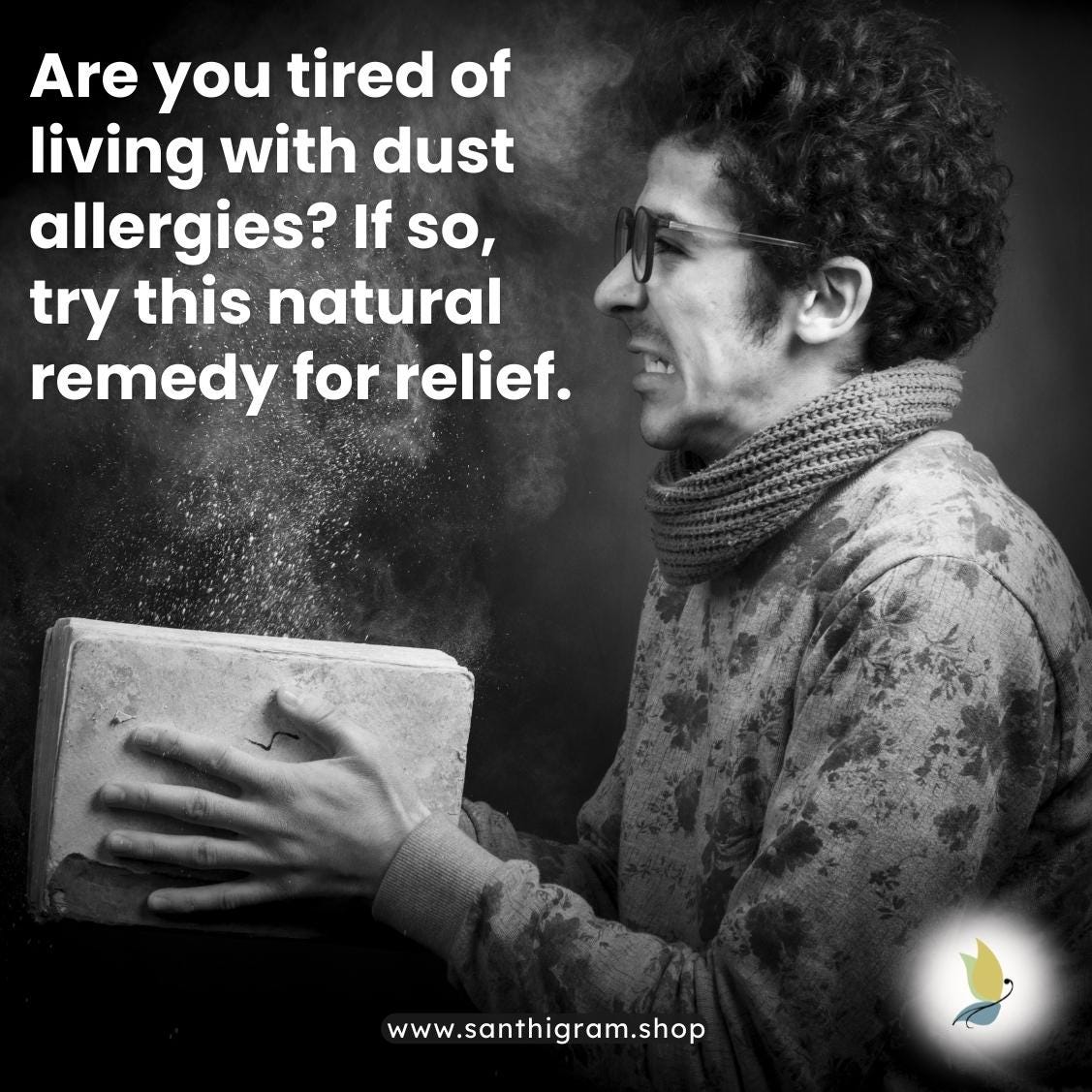 Dust Allergy & Turmeric. Looking for a natural way to relieve… by