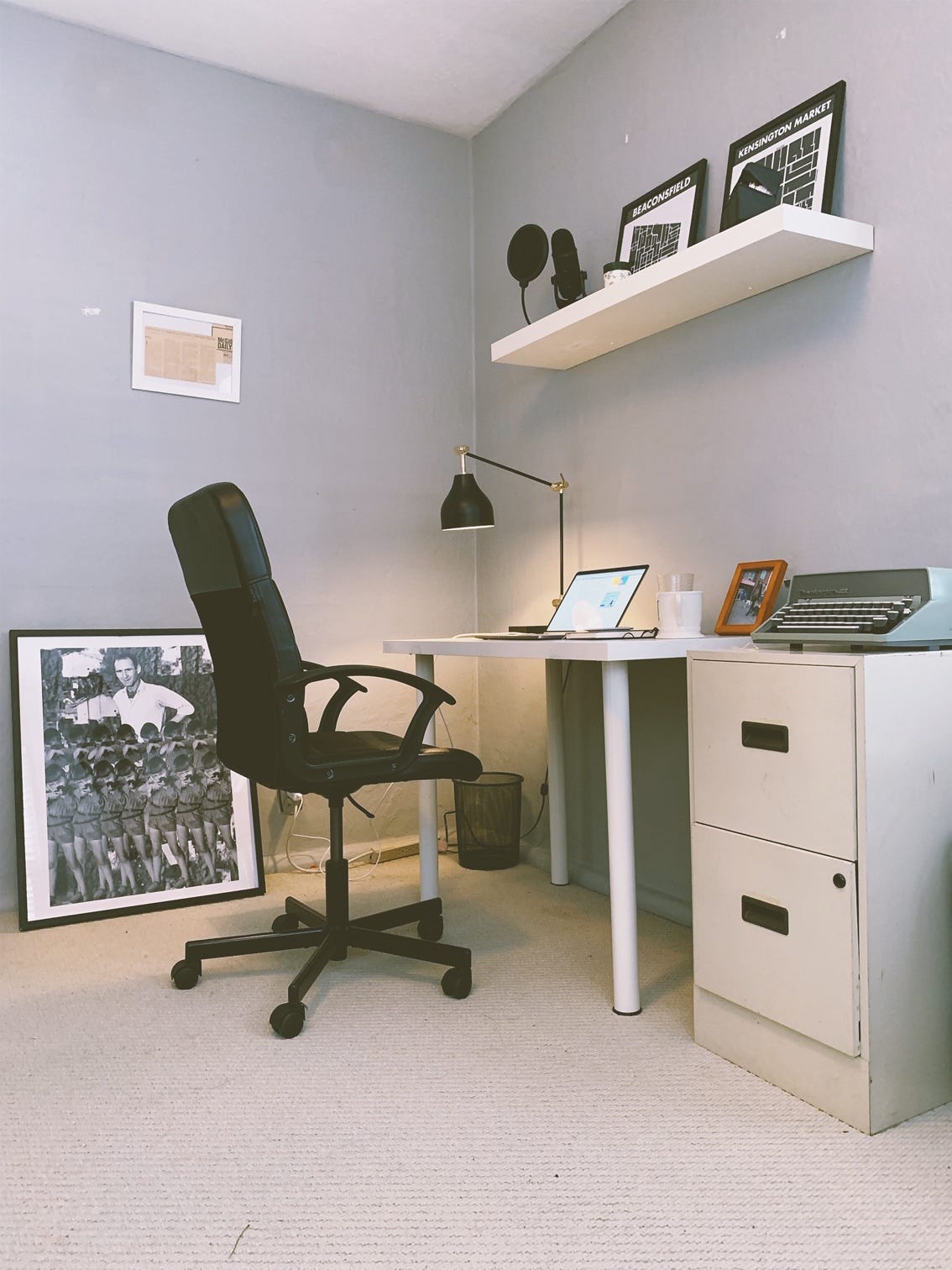 My Minimalist Office. A snapshot of my workspace. by My Minimalist Office. A snapshot of my workspace. by