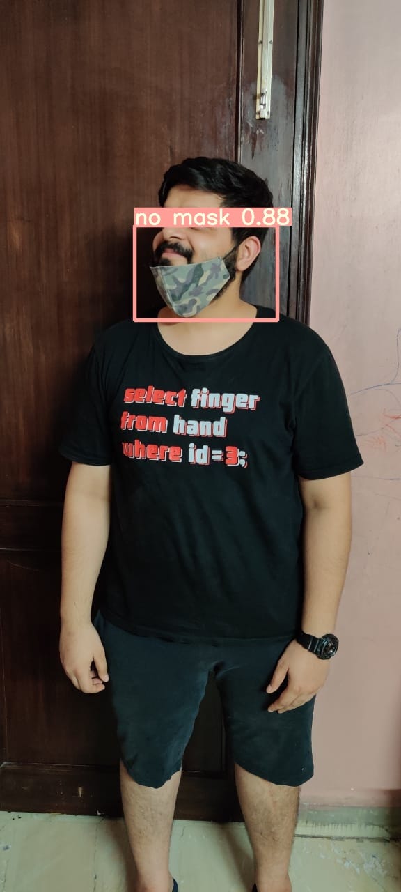 Face Mask Detection using Computer Vision. by Nipun Agrawal