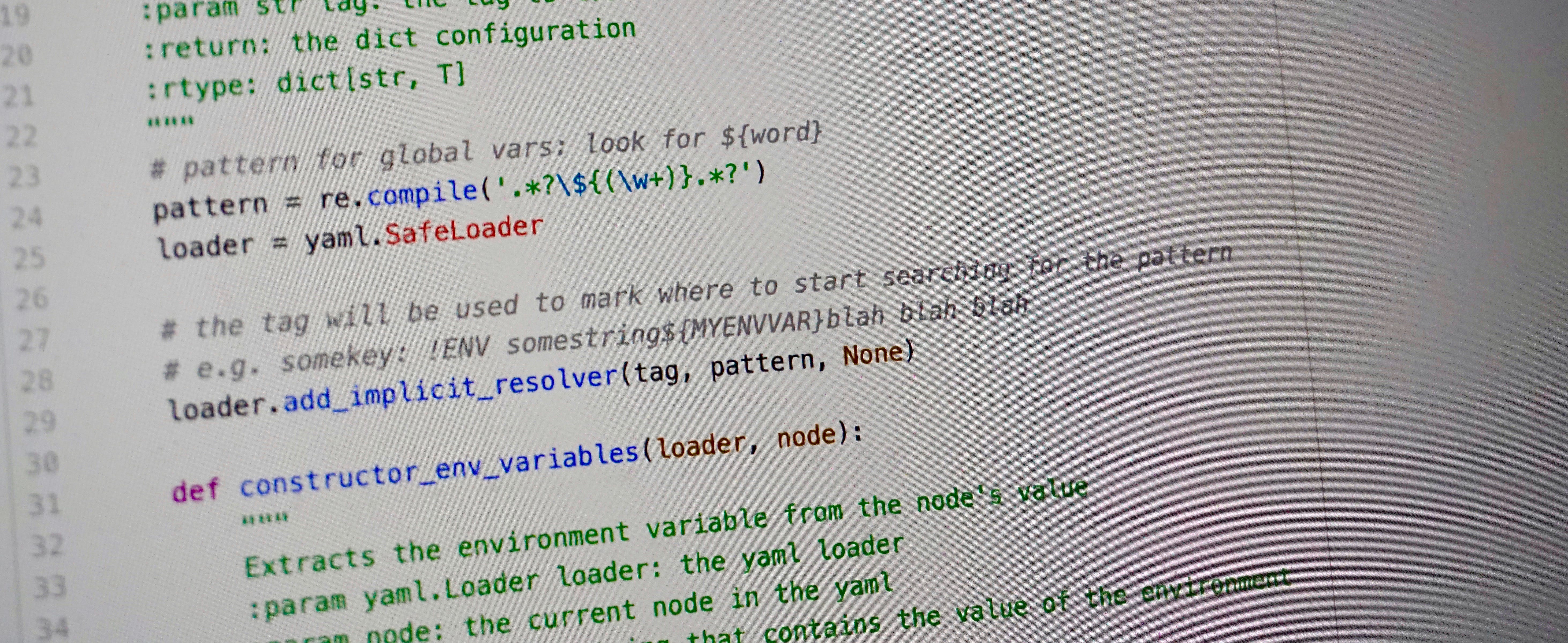 Python YAML configuration with environment variables parsing by Maria