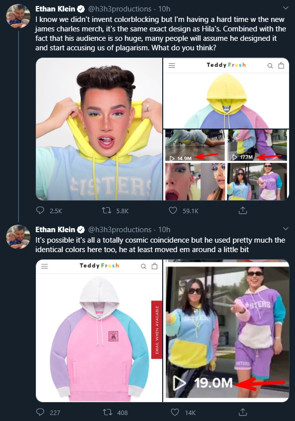 Did James Charles steal the Teddy Fresh Design? by The Rewired Soul