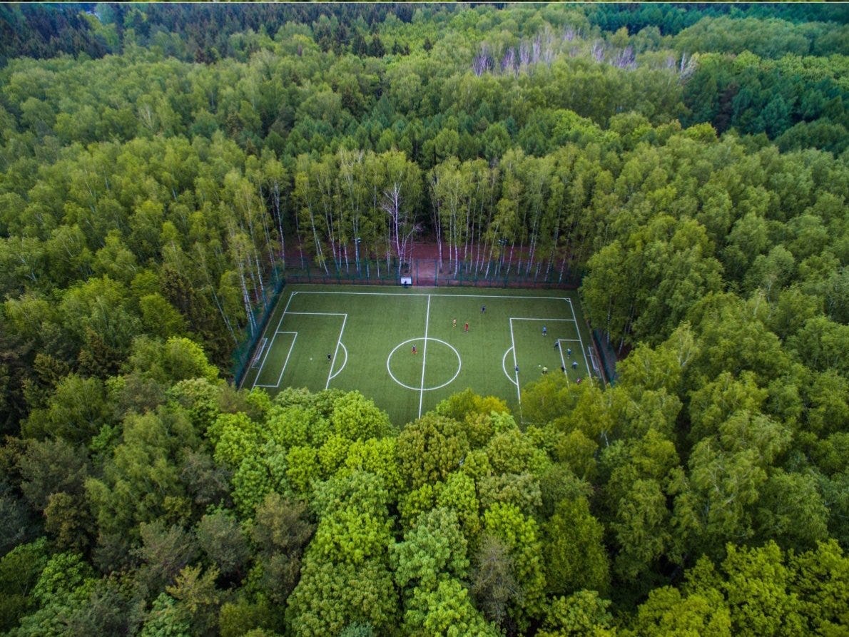 World’s Coolest 18 Football Pitches by 1STMAN Medium