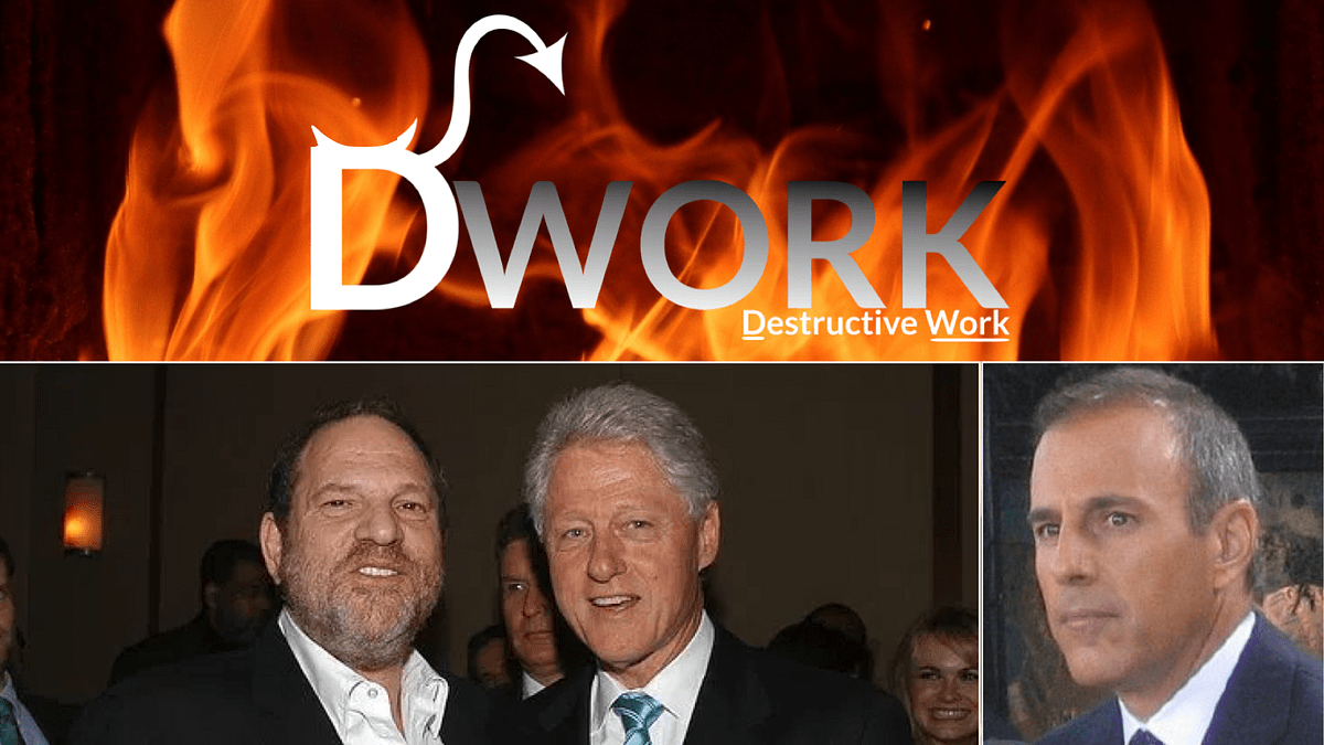 The Weinstein (& Lauer) Effect Dwork Sex Predators by Oisín Grogan