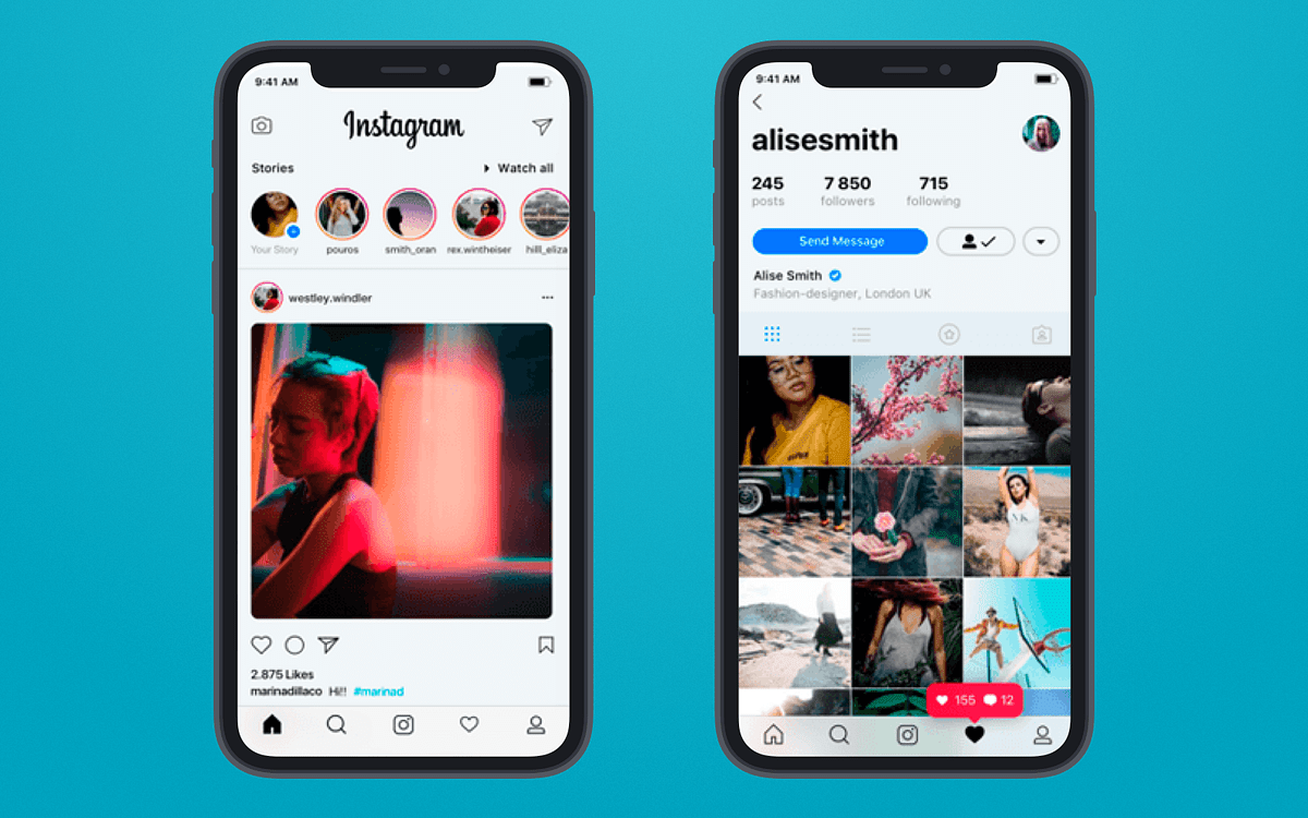 Instagram data scraping using Python by Zahra Elhamraoui Python In