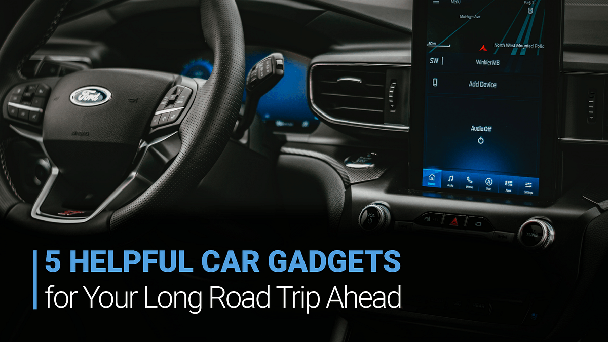 5 Helpful Car Gadgets for Your Long Road Trip Ahead by Sell Your