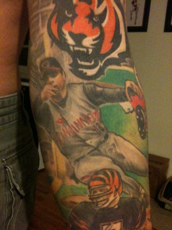 Cincinnati Bengals Tattoo Ideas / Patriotas admitió